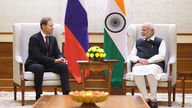 Narendra Modi meets Russia’s First Deputy…