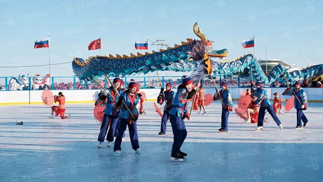Russian-Chinese Winter Sports Festival concludes on…