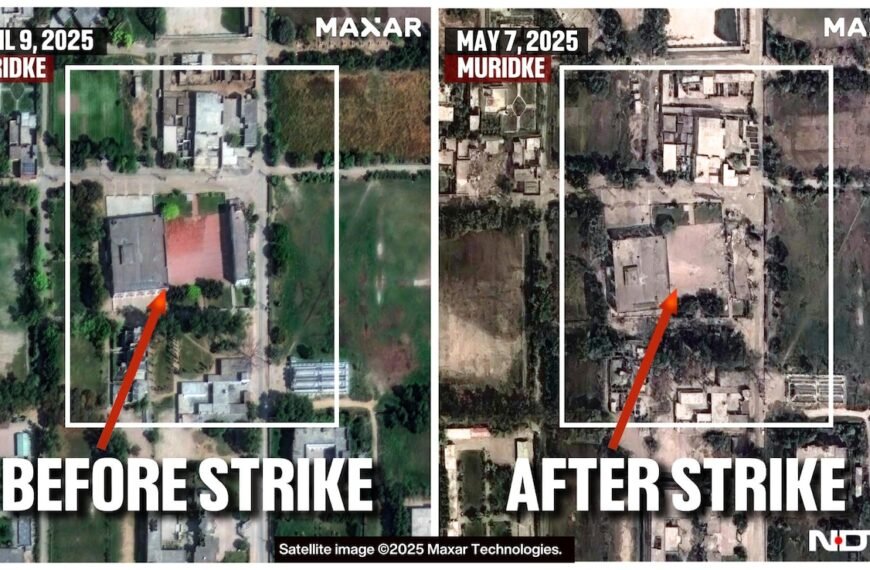 Satellite Pics Of Operation Sindoor: India’s…