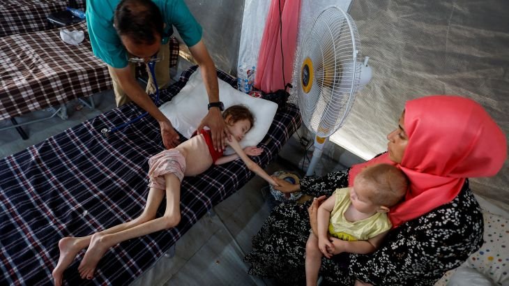 At least 66 children dead of malnutrition in Gaza as Israel tightens siege