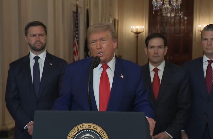 “If Peace Will Not Come Quickly…”: What Trump Said After Striking Iran