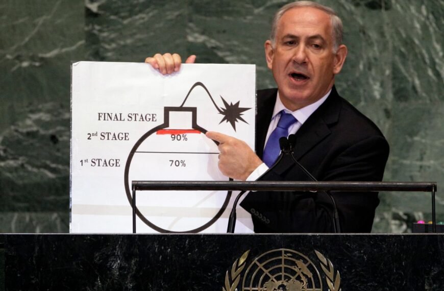 The history of Netanyahu’s rhetoric on…