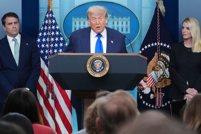 Trump reiterates Iran nuclear talking points…