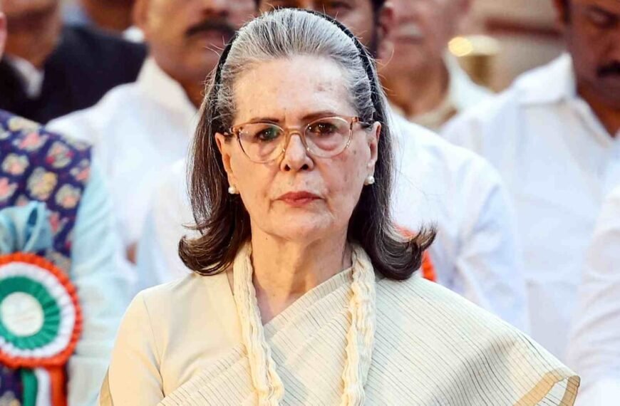 Sonia Gandhi Admitted To Delhi’s Ganga…