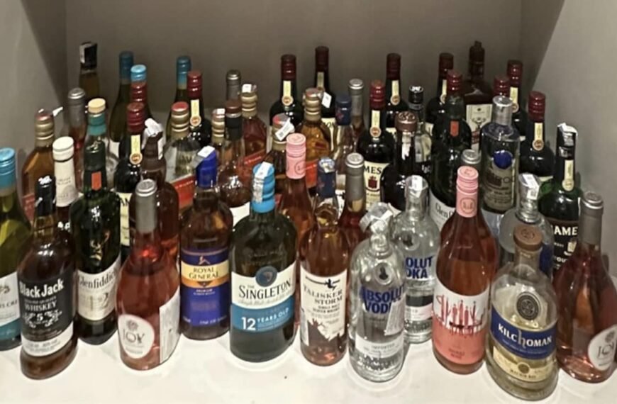 60 Liquor Bottles, Rs 32 Lakh…