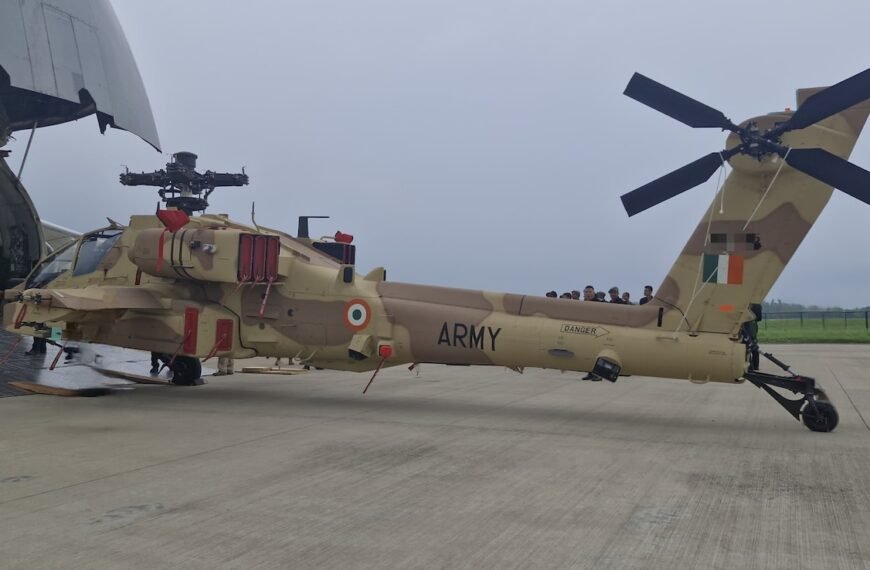 How Apache Chopper’s Presence Near Pakistan…
