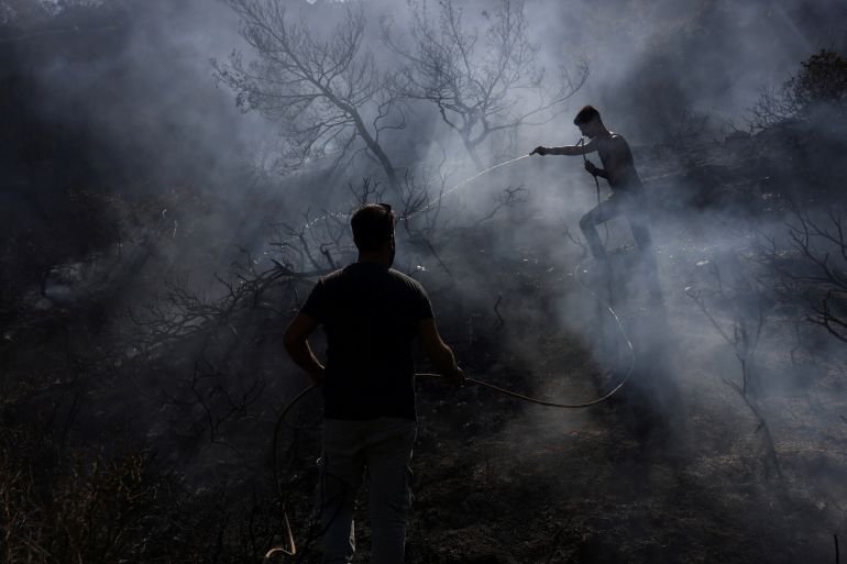 Fires in Greece’s Crete and near Athens extinguished; two dead in Turkiye