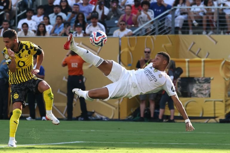 Mbappe nets in thrilling Real Madrid win against Dortmund at Club World Cup