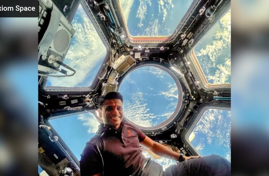 Finally, India’s Gaganyatri Inside Iconic Cupola…