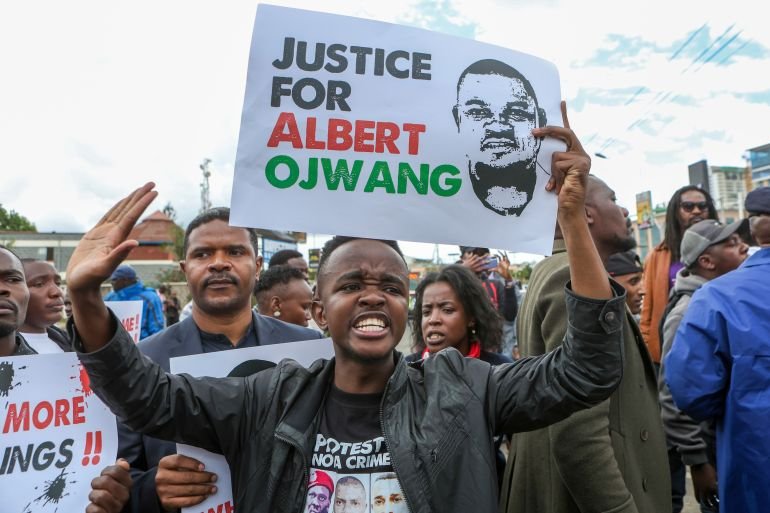 Killed ‘by those meant to protect’: Kenyans outraged by police violence