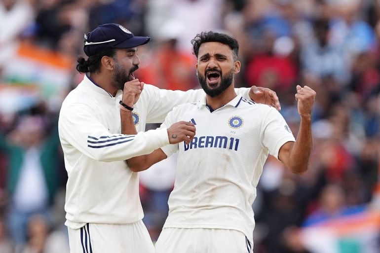 Akash, India win second Test against England at Edgbaston