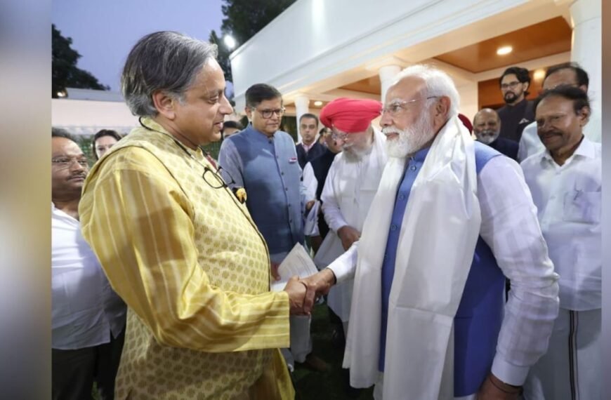 “Some Were Stopped”: In PM’s Op Sindoor Speech, A Shashi Tharoor Dig At Congress