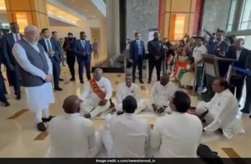 Watch: PM Modi Welcomed With Bhojpuri ‘Chautaal’ At Trinidad And Tobago