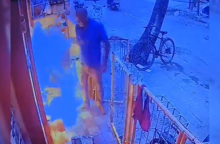On Camera, Bengaluru Man Sets Relative’s House On Fire Over Rs 5 Lakh Loan