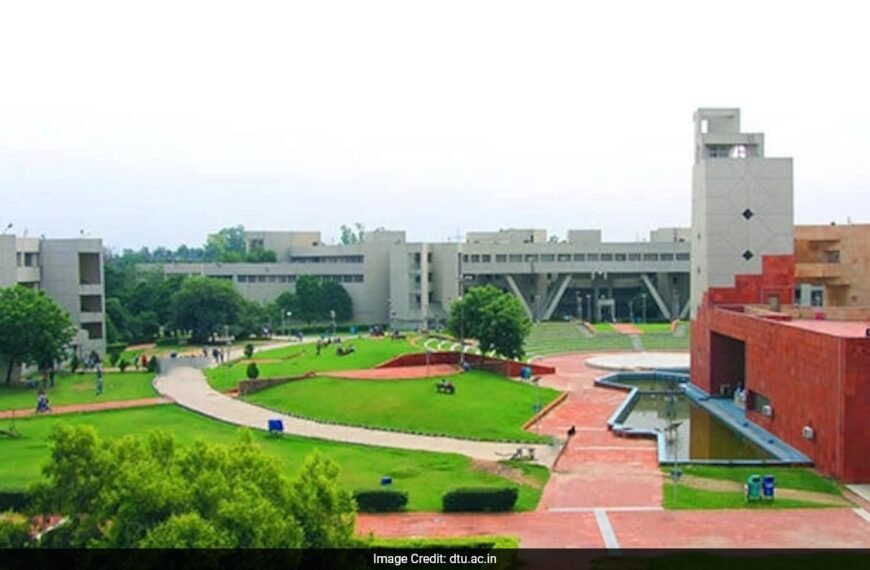 Delhi Technology University Registration For BTech Starts Today, Check Important Instructions Here