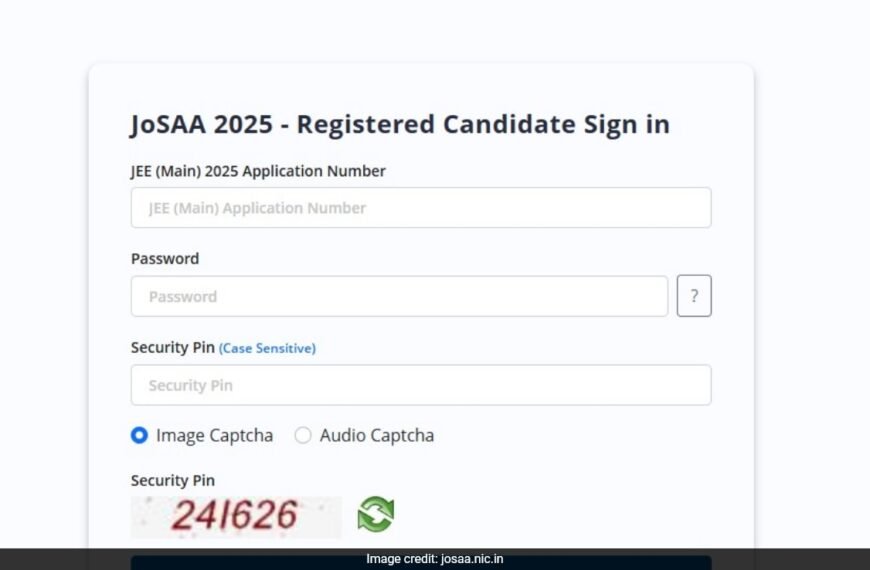Joint Seat Allocation Authority Round 4…