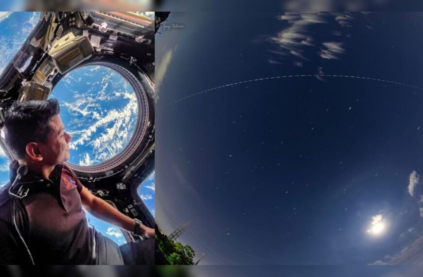 Ciao Shux! Astrophotographers, Amateurs Capture ISS’s…