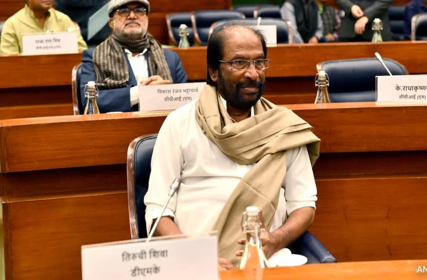 DMK’s Rajya Sabha MP Tiruchi Siva Likely To Be Opposition’s…