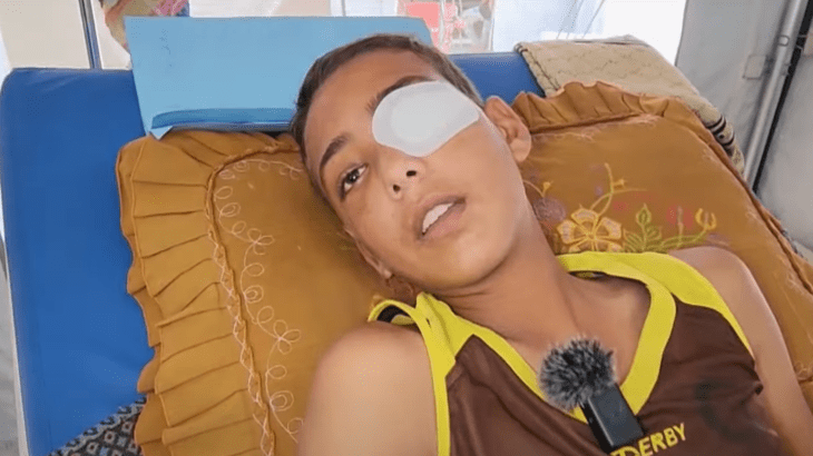 Israel forces shoot Palestinian boy in…