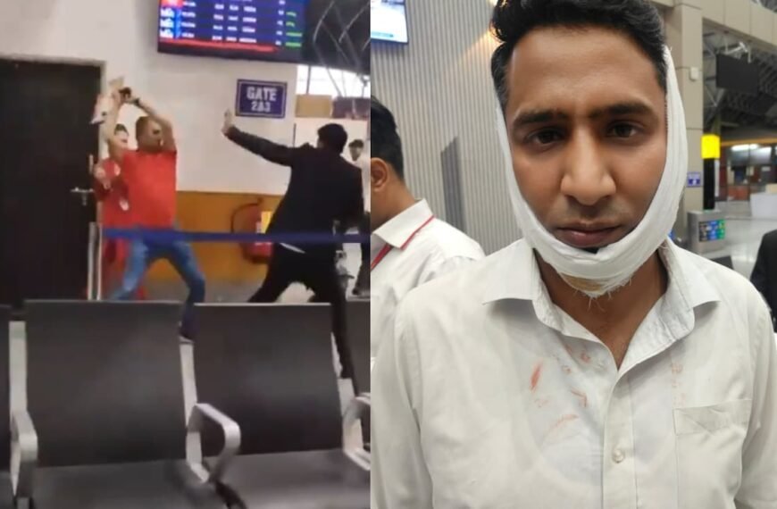 Video: Army Officer’s “Murderous Assault” Of SpiceJet Staff Over Luggage