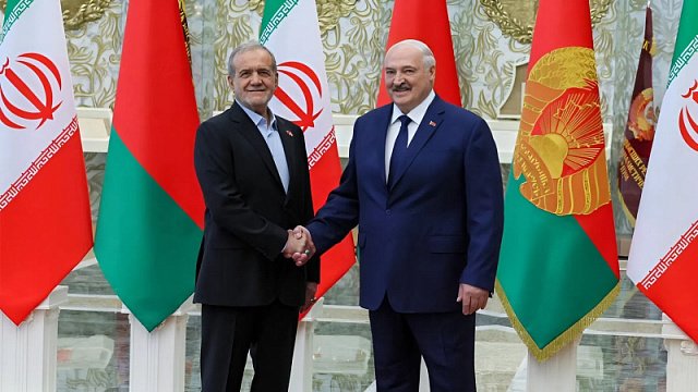 Presidents of Belarus and Iran agree…