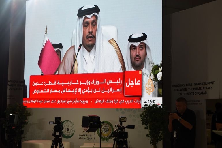 Qatar PM blasts Israel, appreciates Arab, Islamic support ahead of summit