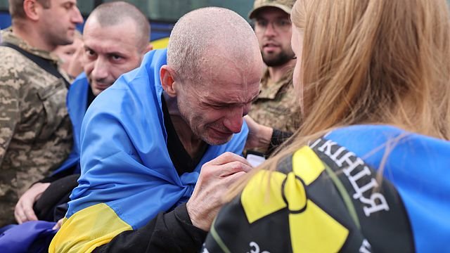 Ukraine and Russia exchange 185 soldiers…