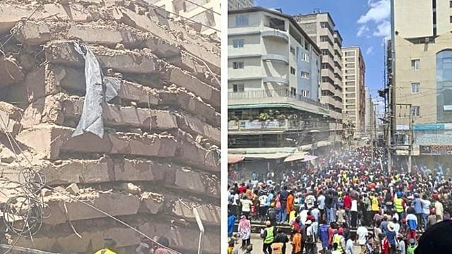 Several feared trapped as multi-storey building&hellip;